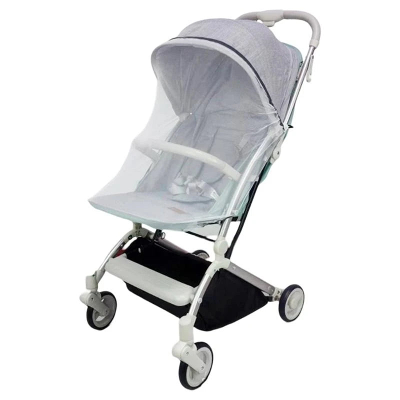 Insect Netting Cover Strollers Insect Net Baby Net for Baby Carriers Pushchair Pram Full Coverage Pushchair Canopy