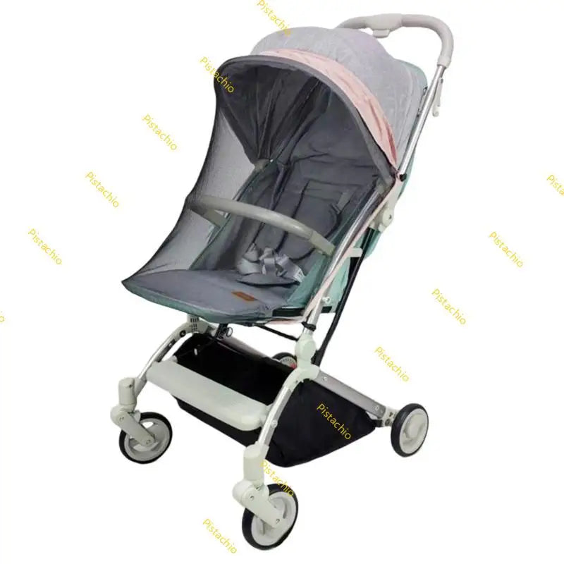 Insect Netting Cover Strollers Insect Net Baby Net for Baby Carriers Pushchair Pram Full Coverage Pushchair Canopy
