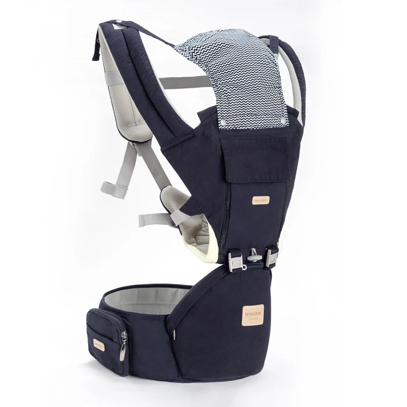 0-36 Months Ergonomic Baby Carrier Infant Kid Baby Hipseat Sling Front Facing Kangaroo Baby Wrap Carrier for Baby Travel