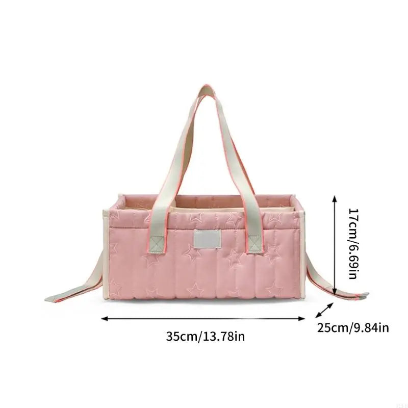 Multi Compartment Diaper Bag for Baby Essential Feature Foldable Design and Oxford Fabric A2UB