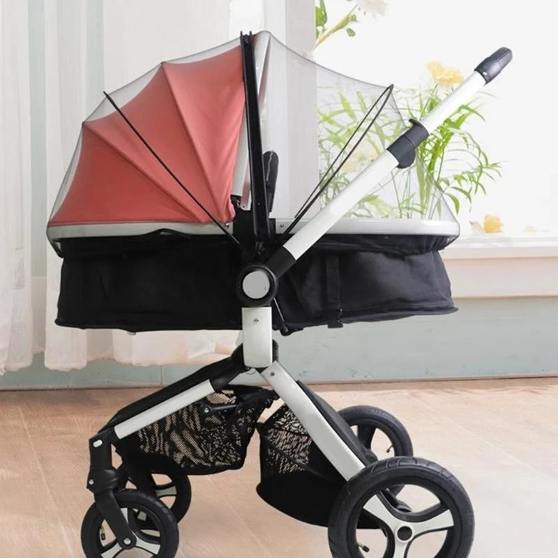 Insect Netting Cover Strollers Insect Net Baby Net for Baby Carriers Pushchair Pram Full Coverage Pushchair Canopy
